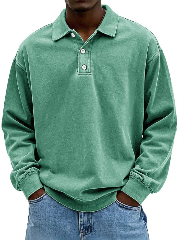 Caspian - Herren Langarm-Polo von bester Qualität