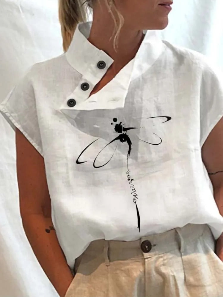 Anna – Nettes Top mit Aufdruck