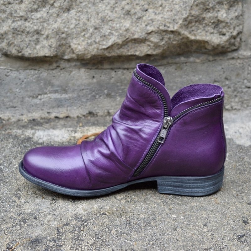 Hina - Trendige Damenlederstiefel