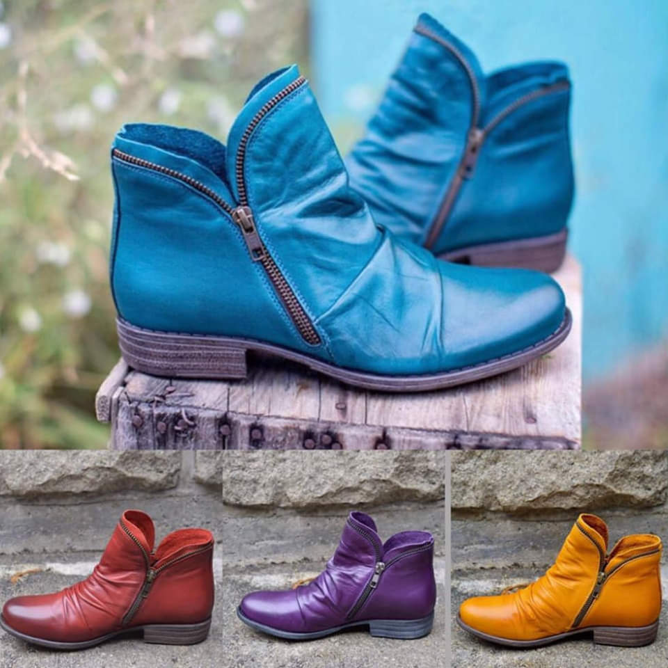 Hina - Trendige Damenlederstiefel
