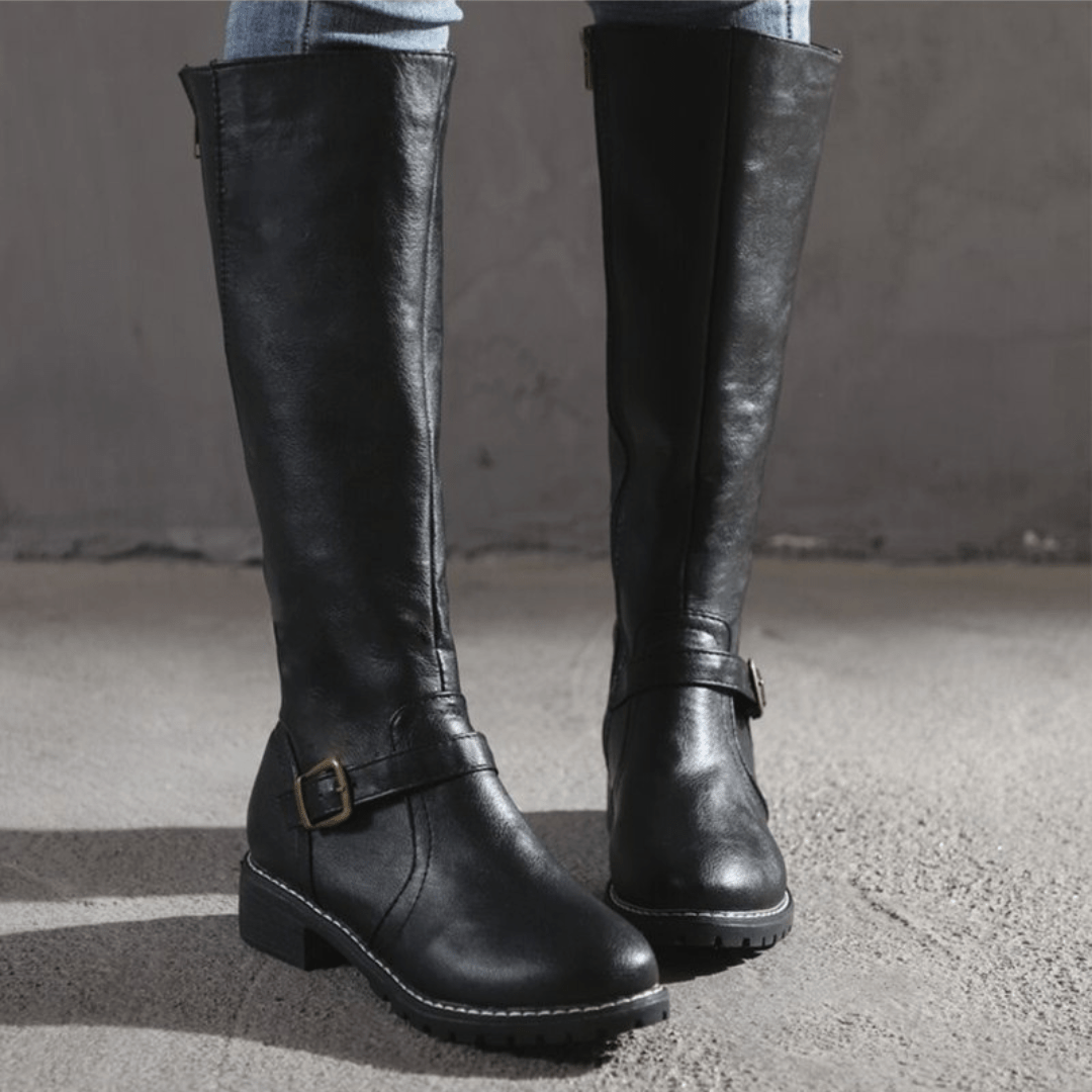 Chelsie - Stilvolle Retro-Stiefel für Damen