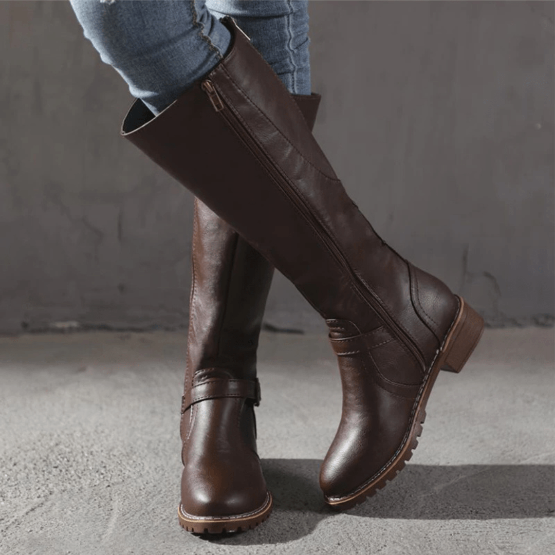 Chelsie - Stilvolle Retro-Stiefel für Damen