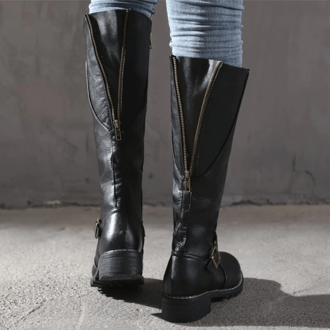 Chelsie - Stilvolle Retro-Stiefel für Damen