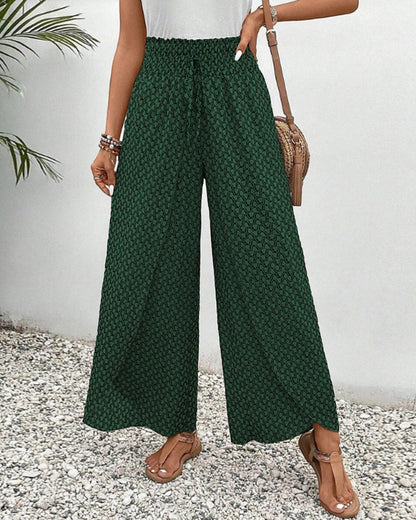 Sapphira - Damenhose mit grafischem Muster