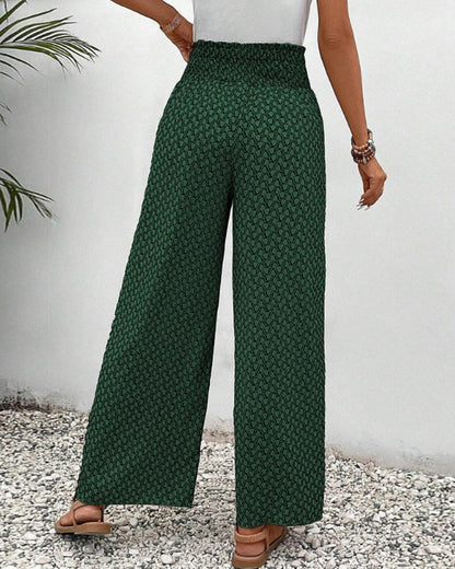 Sapphira - Damenhose mit grafischem Muster
