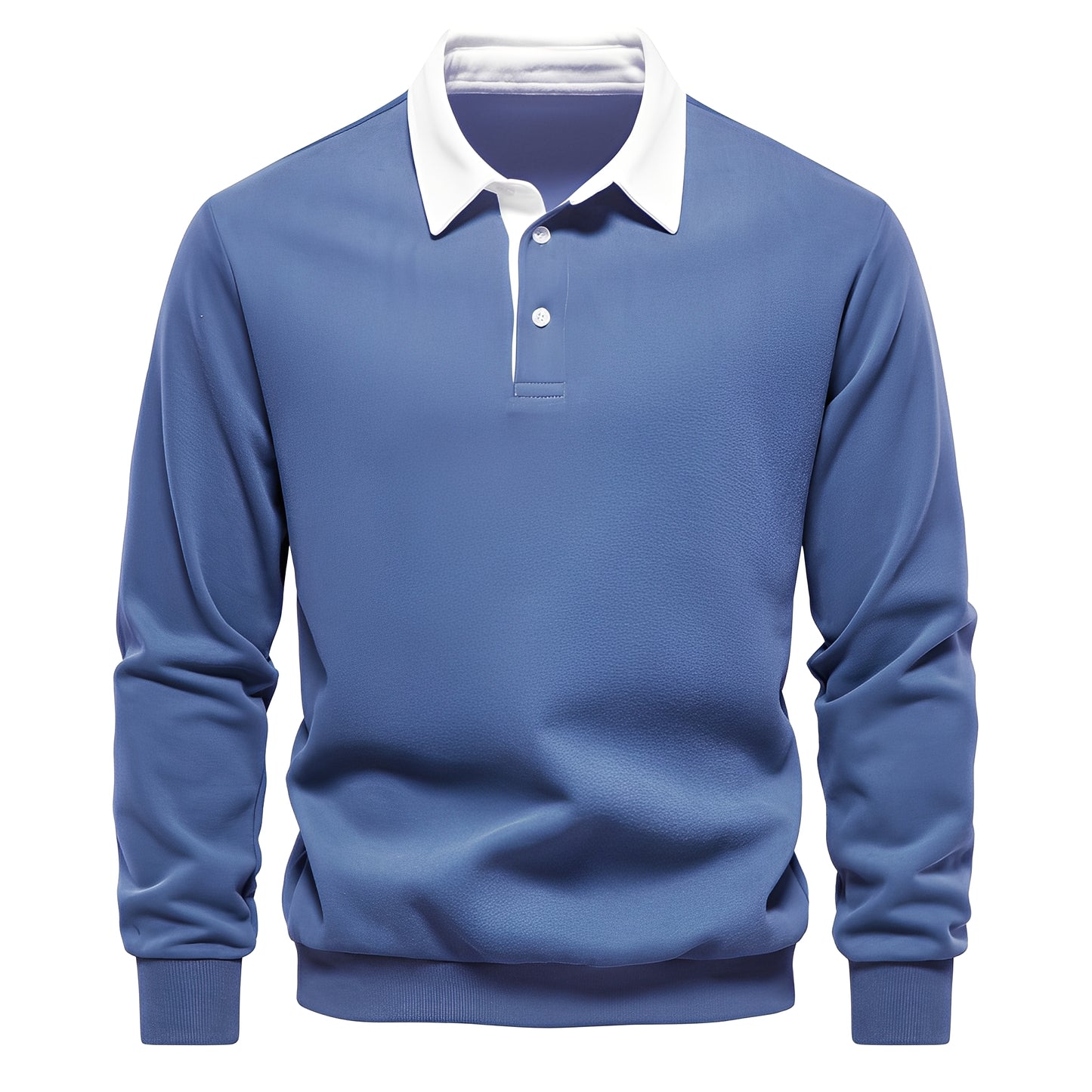 Shelton - Lässiges Langarm-Poloshirt für Herren