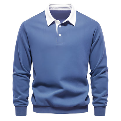 Shelton - Lässiges Langarm-Poloshirt für Herren