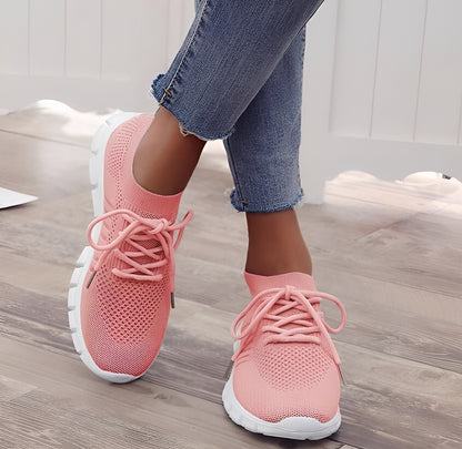 Amanda - Orthopädische Sneakers aus gewebtem Mesh für Damen