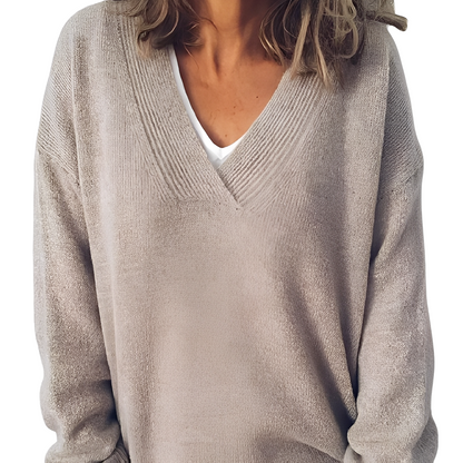 Camryn - Lässiger, locker gestrickter Pullover für Damen