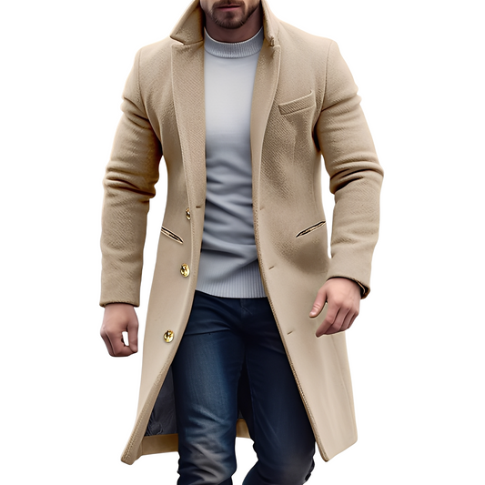 Reilly - Eleganter Woll-Trenchcoat für Herren
