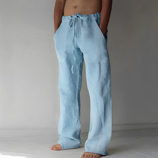 Martin - Lässige, lockere Leinenhose für Herren