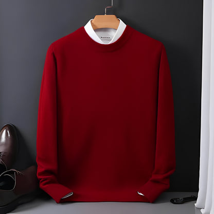 Inigo - Moderner, locker geschnittener Kaschmirpullover für Herren