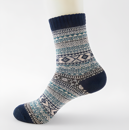 Dawson - Stilvolle Winter-Wollsocken für Herren