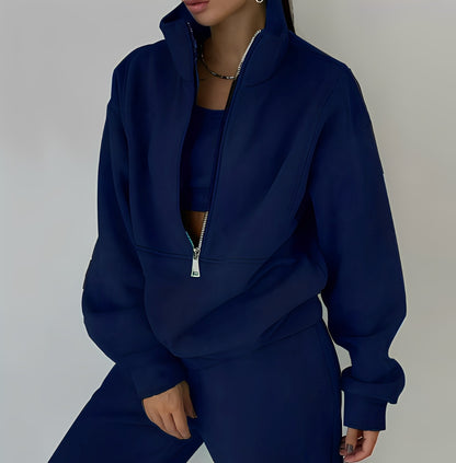 Mélissa - Bequemes und lockeres Frottee-Set, zweiteilig