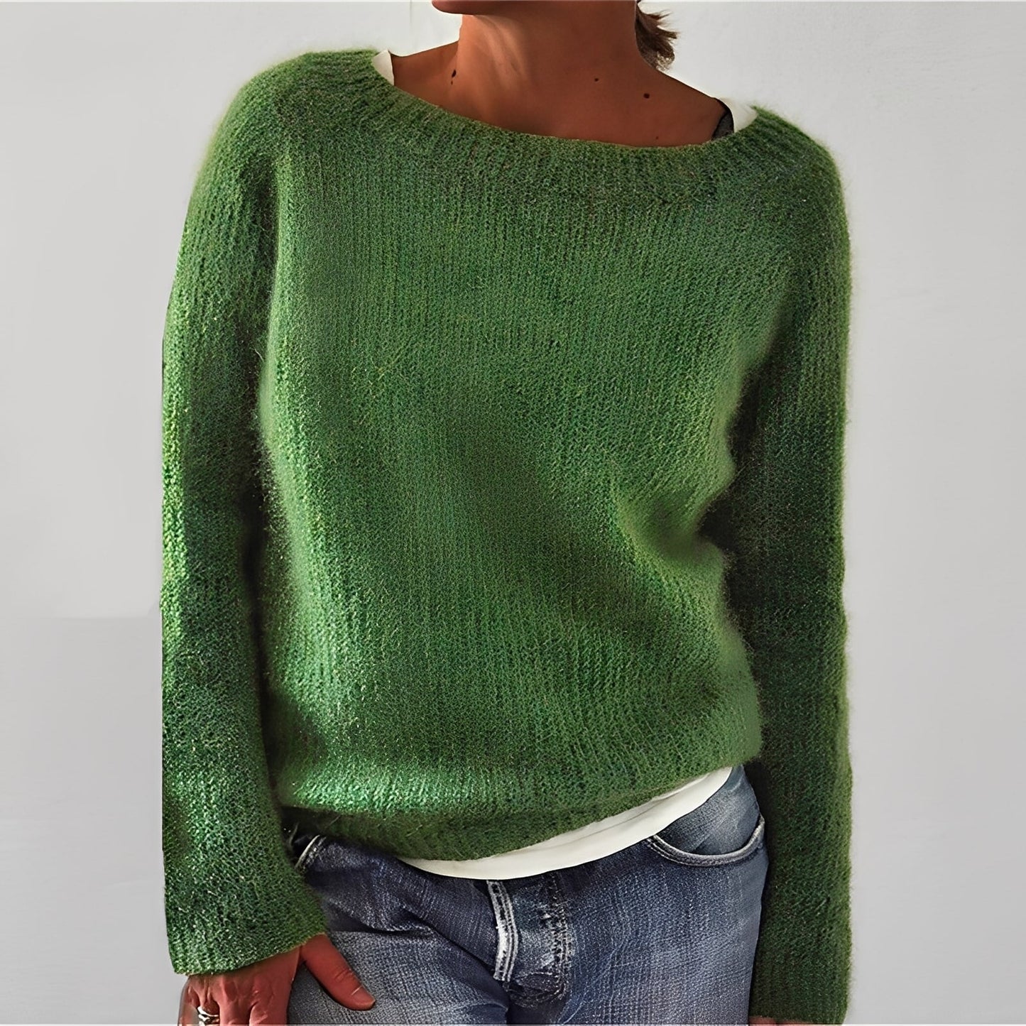 Murielle - Bequemer Damen-Strickpullover