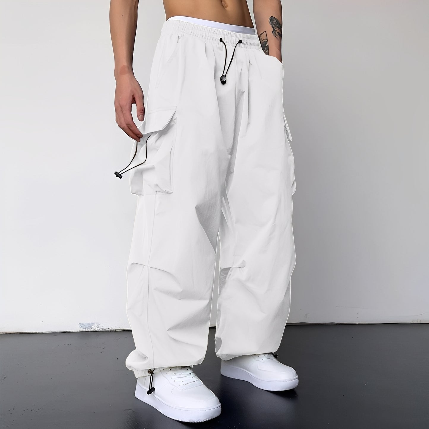 Kaleb - Stilvolle Baggy-Cargohose für Herren