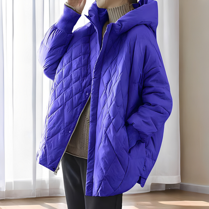 Abigail - Lässiger Winter-Daunenmantel mit Reißverschluss für Damen