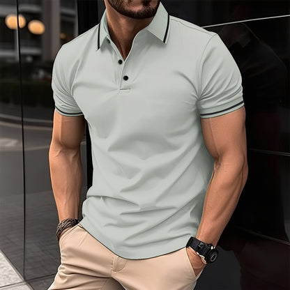 Mervyn - Lässiges, kurzärmeliges Sport-Poloshirt für Herren