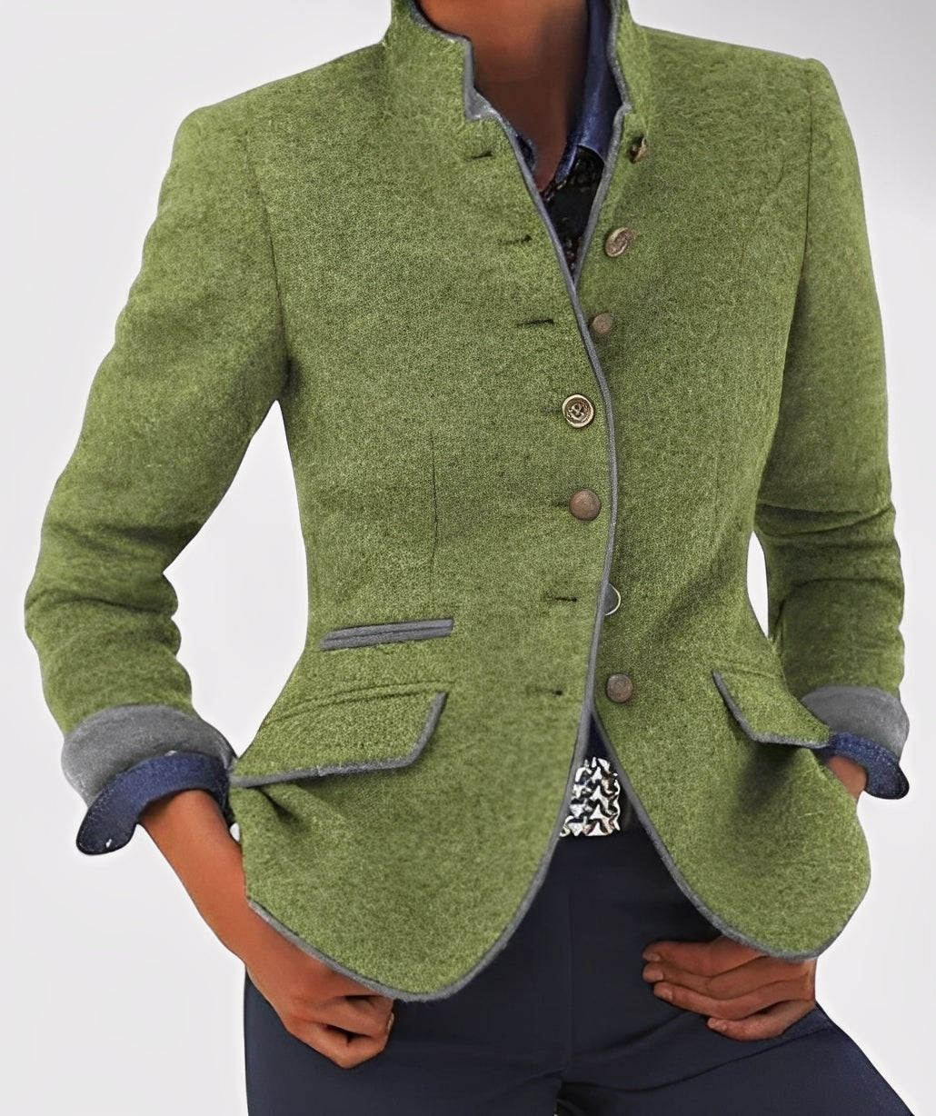 Kaelyn - Moderne Freizeitjacke mit Taschen für Damen