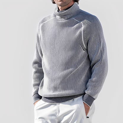 Chadwick - Eleganter, warmer Rollkragenpullover aus Wolle für Herren