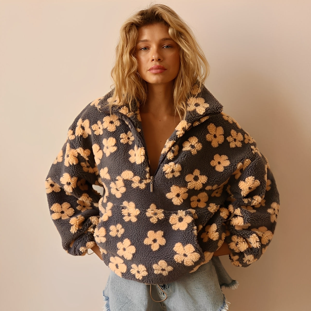 Sophie - Komfortable und kuschelige Damenjacke