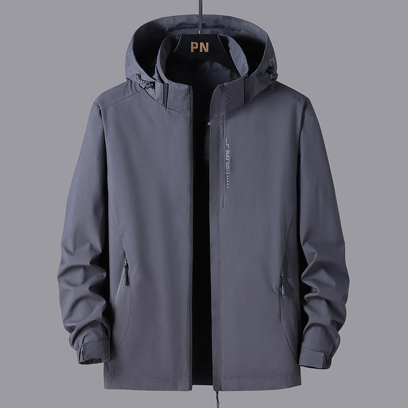 Reece - Stilvolle Unisex-Shelljacke mit Kapuze