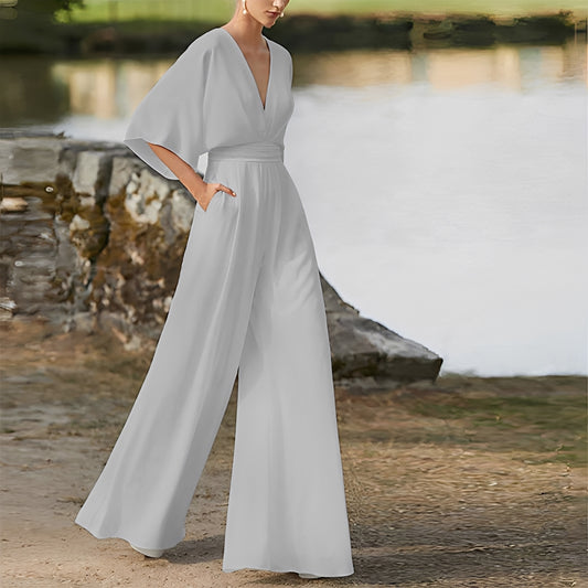 Carmella - Lockerer Jumpsuit mit hoher Taille für Damen