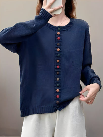 Rhonda - Stilvolle, leichte Strickjacke für Damen