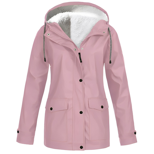 Sherlyn - Outdoor-Kapuzenmantel mit Fleecefutter für Damen
