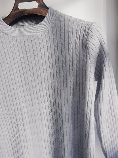 Romilly - Lässiger, schmal geschnittener Strickpullover für Herren