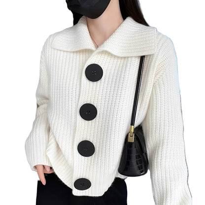 Alexus - Lockerer Cardigan mit Knopfleiste für Damen