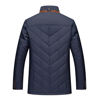 Rodney – Elegante, wattierte Jacke mit Knöpfen für Herren