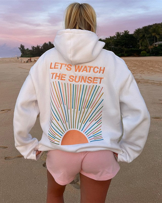 Jaquelyn - Stilvoller, locker geschnittener Hoodie mit Print für Damen