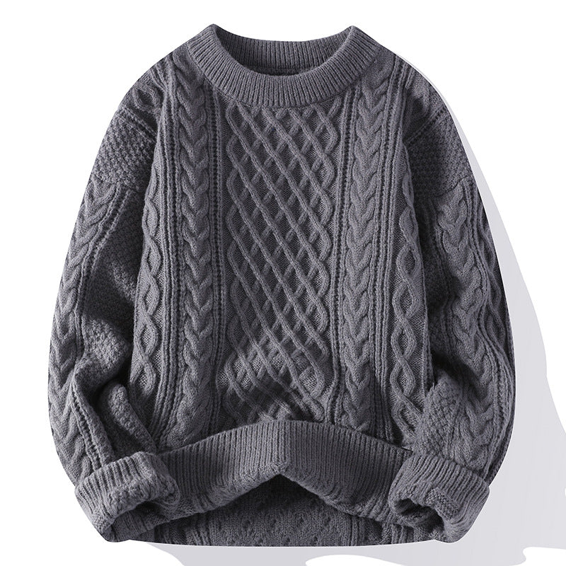 Griffin - Stilvoller, locker gestrickter Pullover für Herren