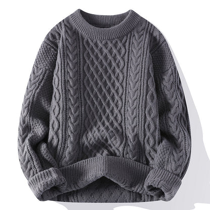 Griffin - Stilvoller, locker gestrickter Pullover für Herren