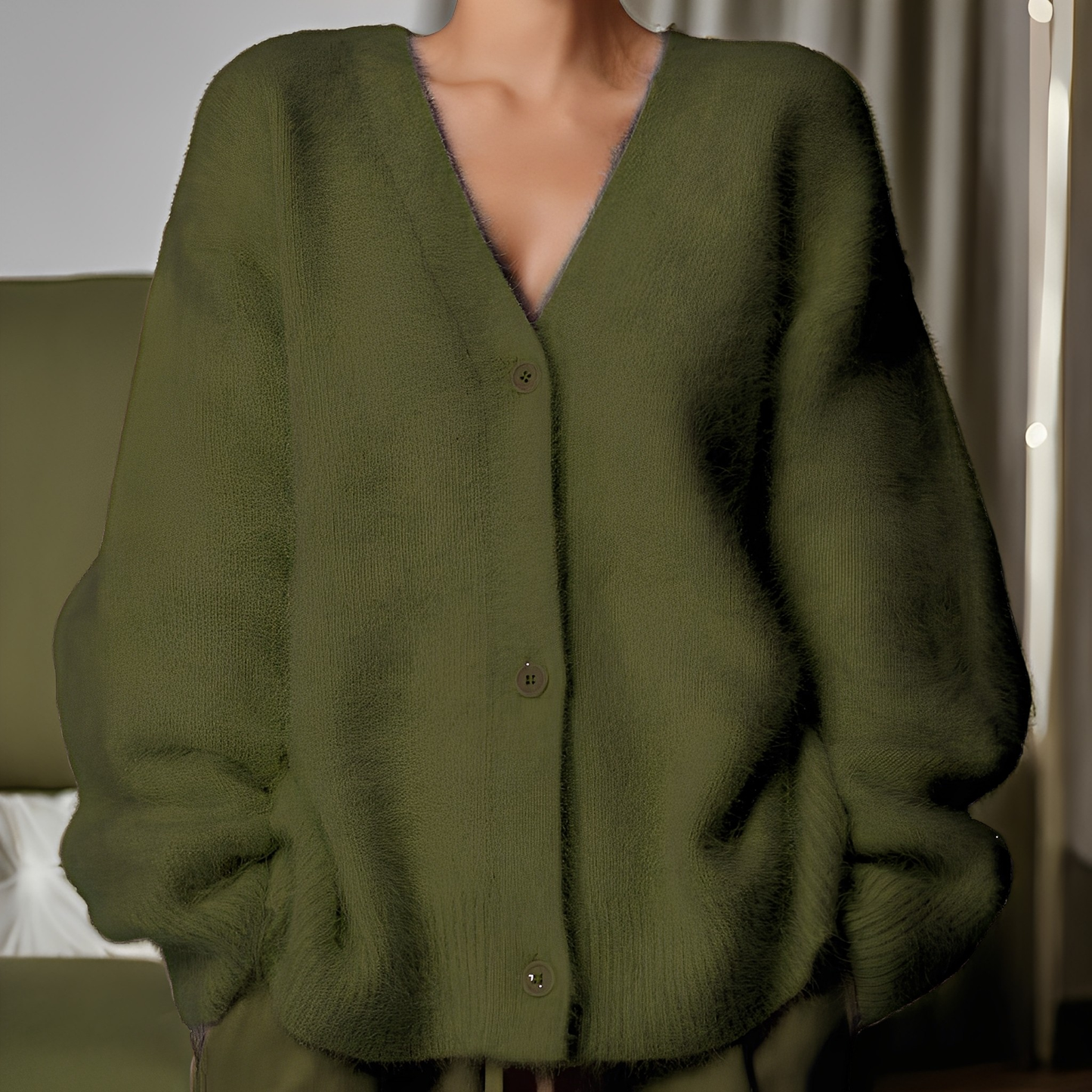 Emberly - Lässiger, locker sitzender Kaschmirpullover für Damen