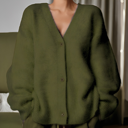 Emberly - Lässiger, locker sitzender Kaschmirpullover für Damen