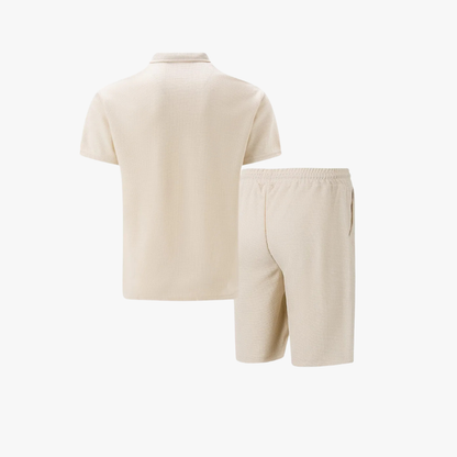 Zephyr - Herren Baumwolle Ko-ord Set Lockerer Schnitt