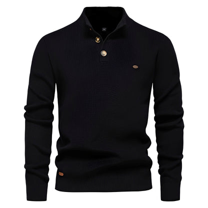 Royston - Lässiger Pullover mit Viertelreißverschluss für Herren