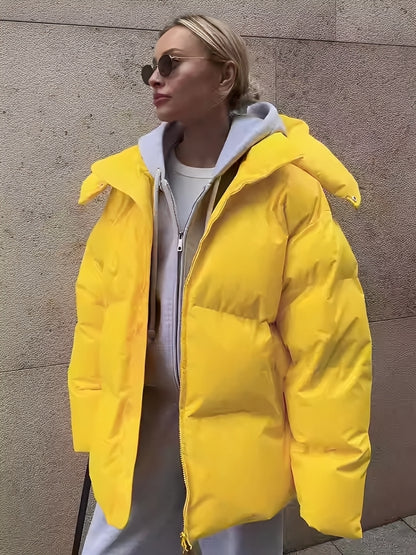Loreen - Warme, wattierte, locker sitzende Jacke für Damen