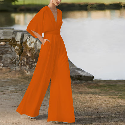 Carmella - Lockerer Jumpsuit mit hoher Taille für Damen
