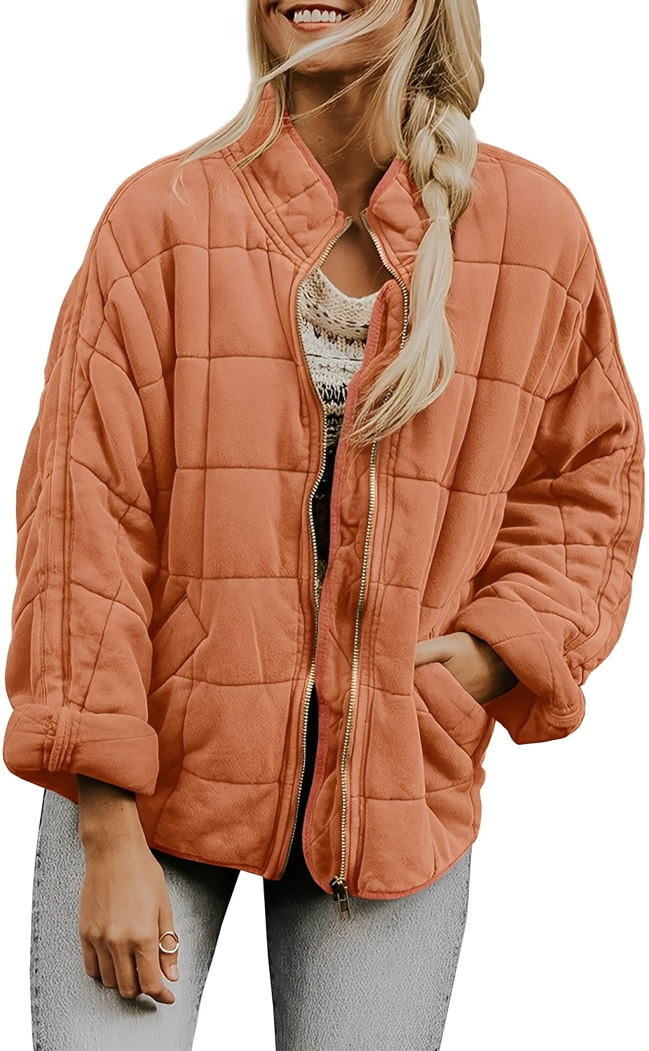 Mikaela - Dicke Oversize-Jacke für Damen