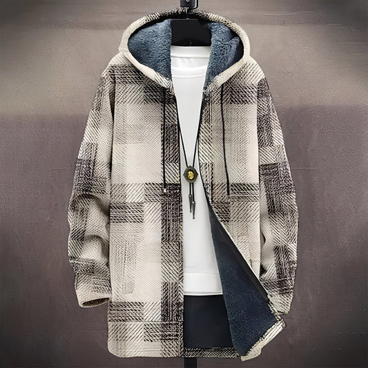 Wiley - Stilvoller, vielseitiger Mantel mit Print für Herren