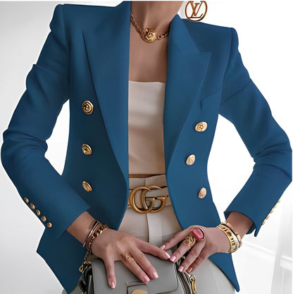 Raschelle - Klassischer Blazer mit Knöpfen für Damen