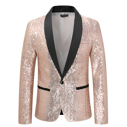 Jerome - Klassischer, stilvoller Paillettenblazer für Herren