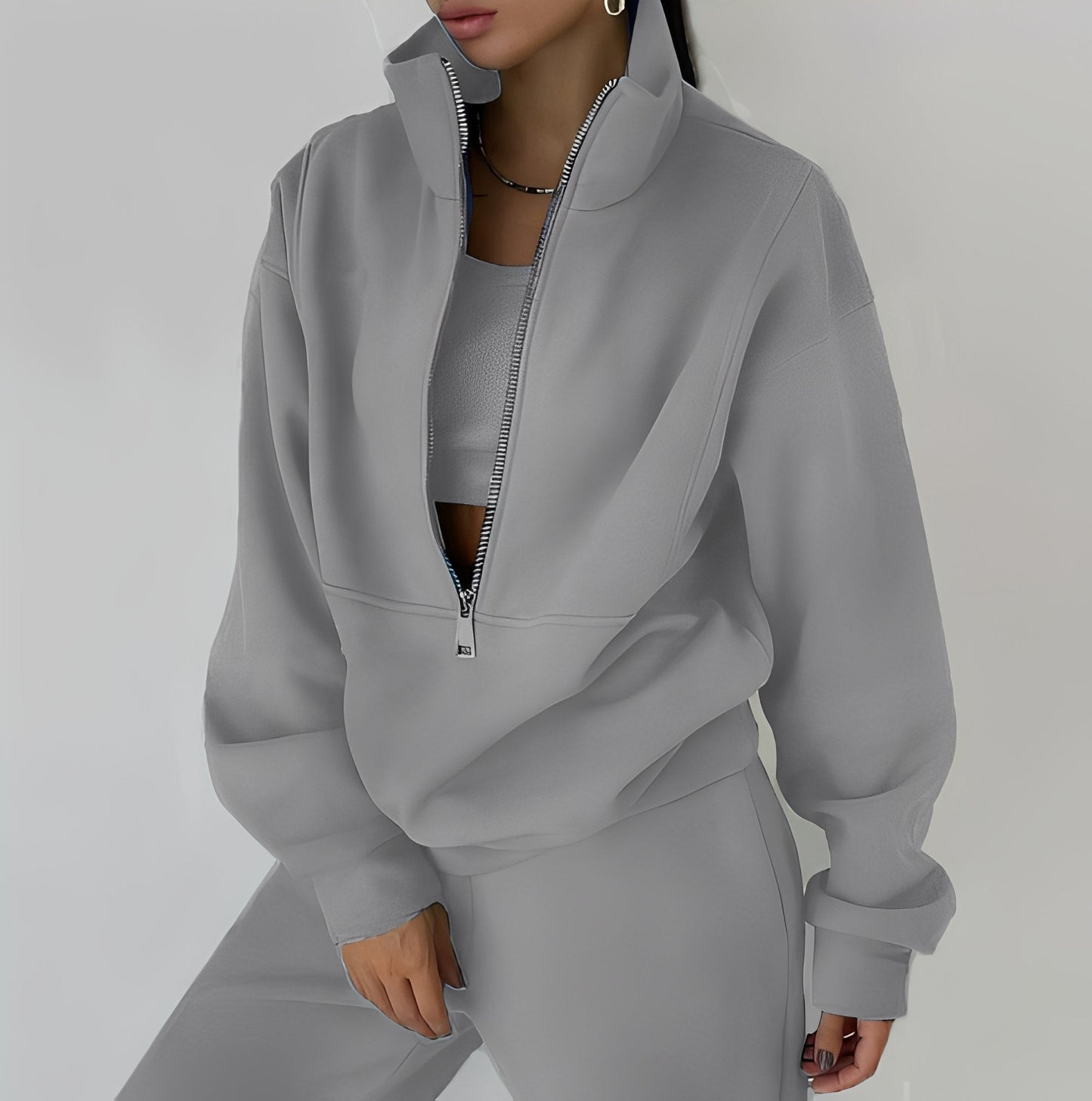 Mélissa - Bequemes und lockeres Frottee-Set, zweiteilig