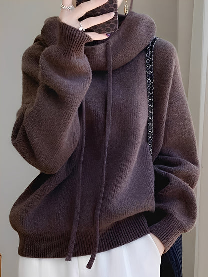 Roxane - Warmer, weicher Woll-Hoodie für Damen