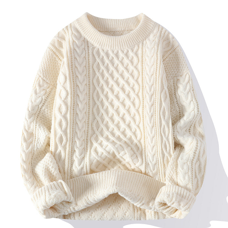 Griffin - Stilvoller, locker gestrickter Pullover für Herren
