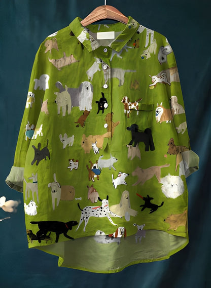 Gwenaël - Klassische Damenblusen mit langen Ärmeln