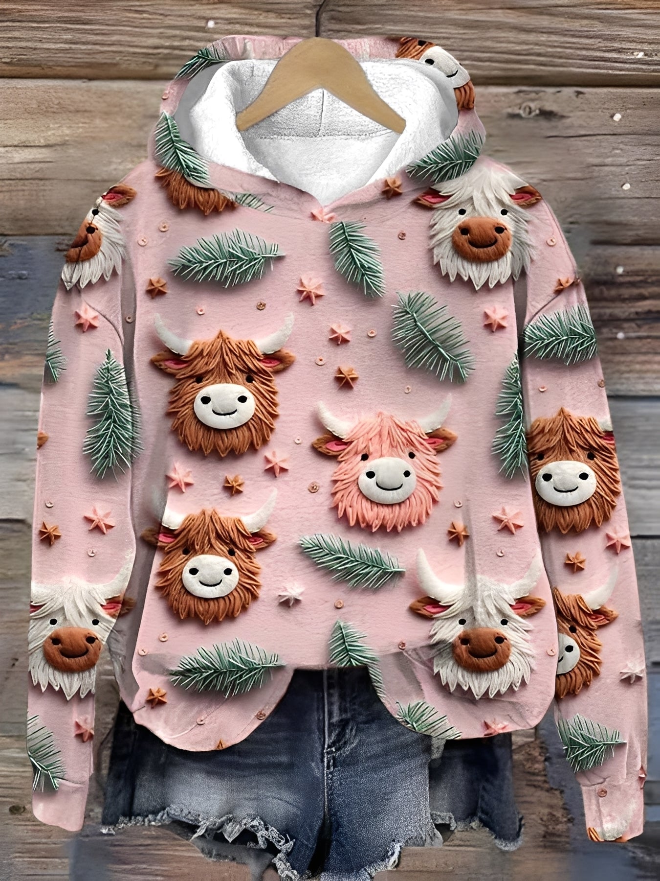 Jacalyn - Lässiger, farbenfroher Hoodie für Damen